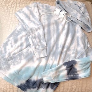 Ultra Flirt Macy’s Tie Dye Blue Hoodie